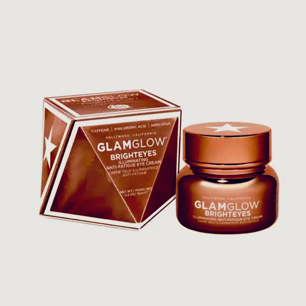 GLAMGLOW BRIGHTEYES ANTI FATIGUE ILLUMINATING EYE GLOW .5 OZ / 15 ml NEW IN BOX